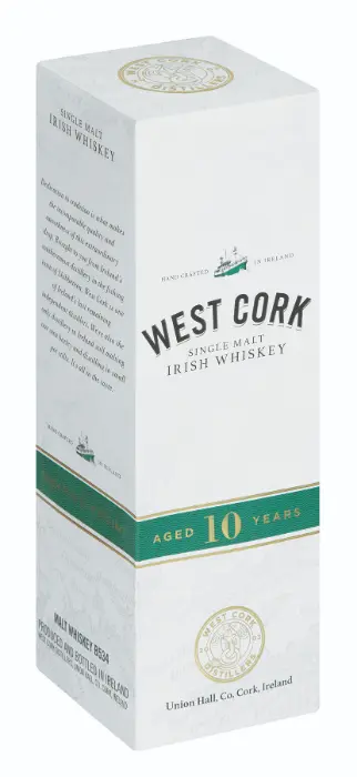 Picture of WEST CORK 10 YR 750ML x 6