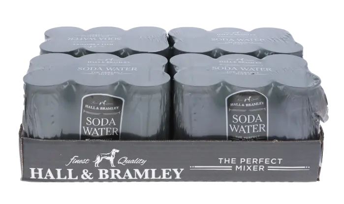 Picture of HALL & BRAMLEY CAN SODA WATER 200ML x 24