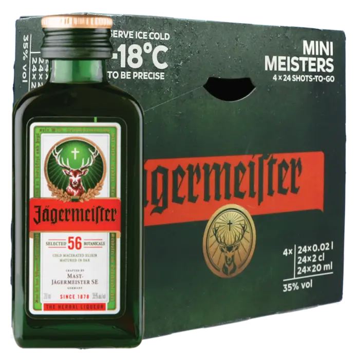 Picture of JAGERMEISTER LIQUEUR 20ML x 96