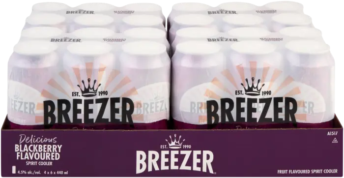 Picture of BACARDI BREEZER CAN 440ML x 24