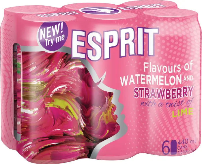 Picture of ESPRIT WATERMELON+STRAWBERRY 440ML x 6