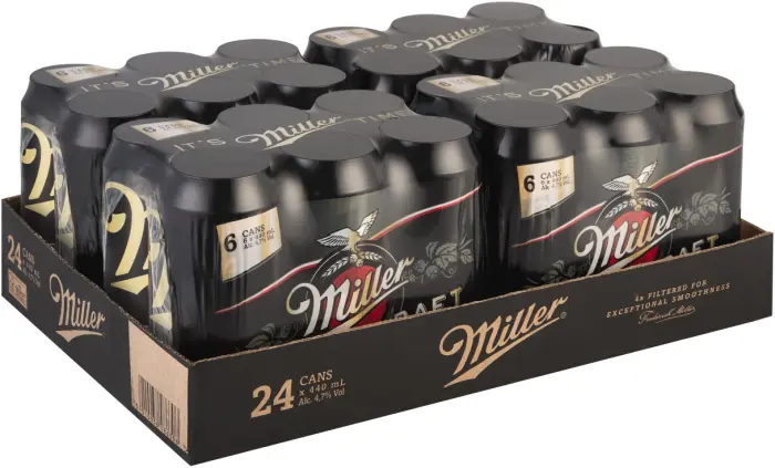 Picture of MILLER GENUINE DRAUGHT 440ML x 24