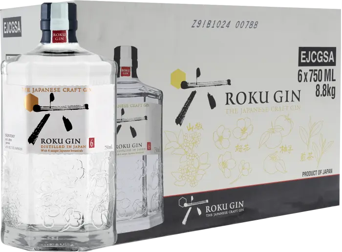 Picture of ROKU JAPANESE GIN 750ML x 6