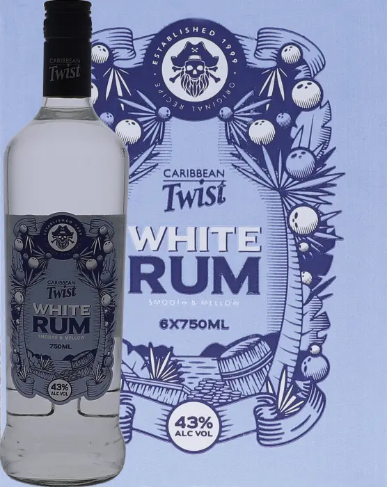 Picture of CARIB TWIST WHITE RUM 750ML x 6