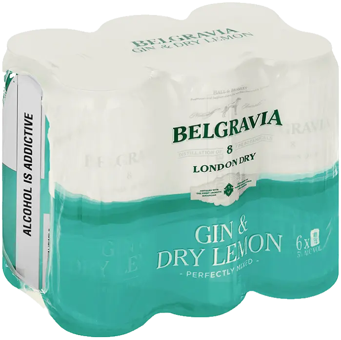 Picture of BELGRAVIA FLAVOURS 440ML x 6