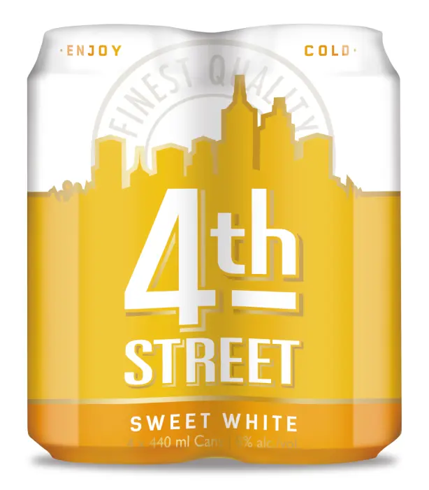 Picture of 4TH STREET SWEET WHITE 440ML x 4