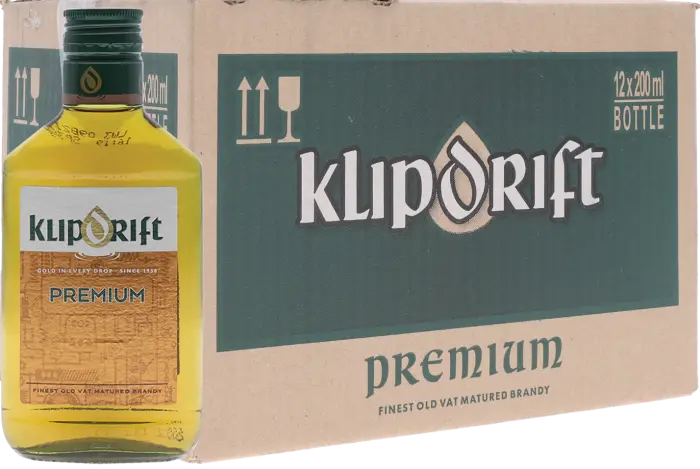 Picture of KLIPDRIFT PREMIUM BRANDY 200ML x 12