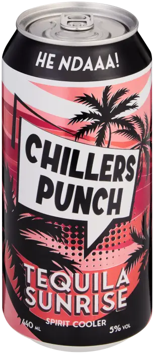 Picture of CHILLERS PUNCH TEQUILA SUNRISE 440ML x 6