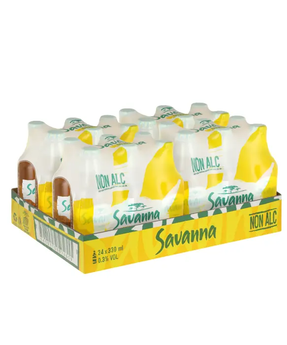 Picture of SAVANNA LEMON NON ALC 330ML x 24
