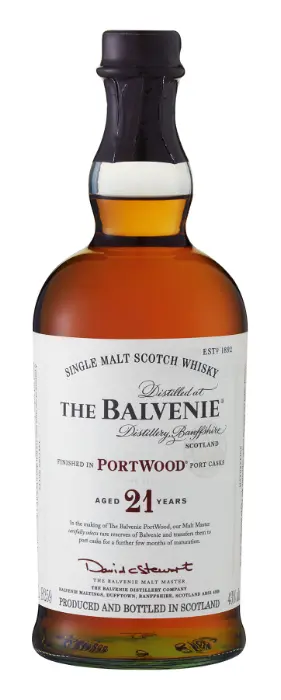 Picture of BALVENIE PORTWOOD 21 YR MALT 750ML x 3