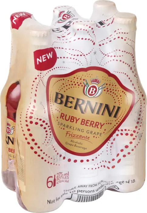 Picture of BERNINI NRB RUBY BERRY 275ML x 6