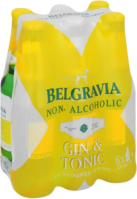 Picture of BELGRAVIA NON ALC FLAVOURS GIN+TONIC 275ML x 6
