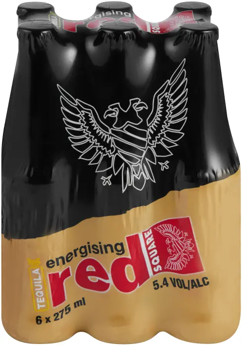Picture of RED SQUARE ENERGISER NRB 275ML x 6