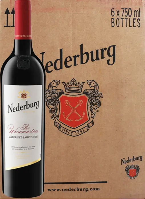 Picture of NEDERBURG WINEMASTERS CABERNET SAUVIGNON 750ML x 6