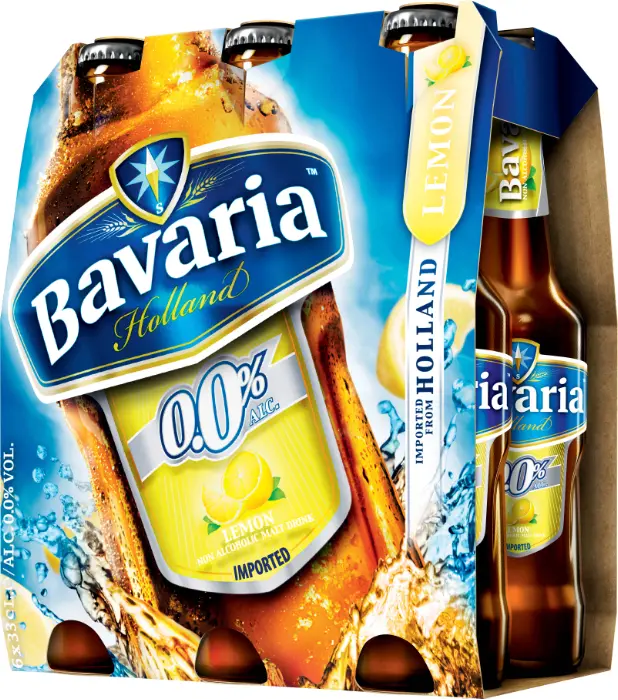 Picture of BAVARIA ZERO MALT LEMON MALT 330ML x 6