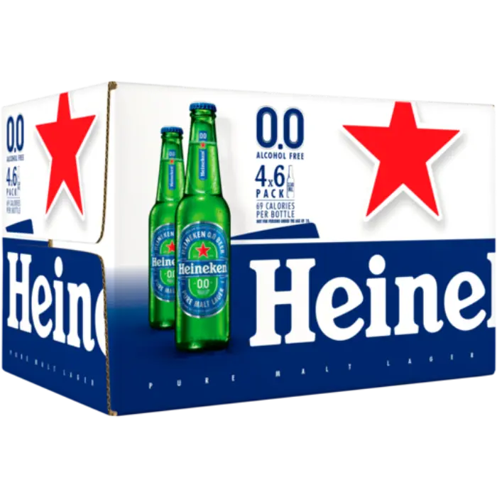 Picture of HEINEKEN 0.0 ALCOHOL NRB 330ML x 24