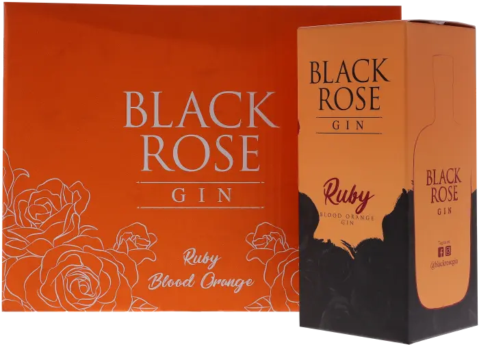 Picture of BLACK ROSE BLOOD ORANGE GIN 750ML x 6
