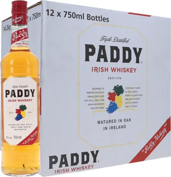 Picture of PADDY WHISKEY 750ML x 12