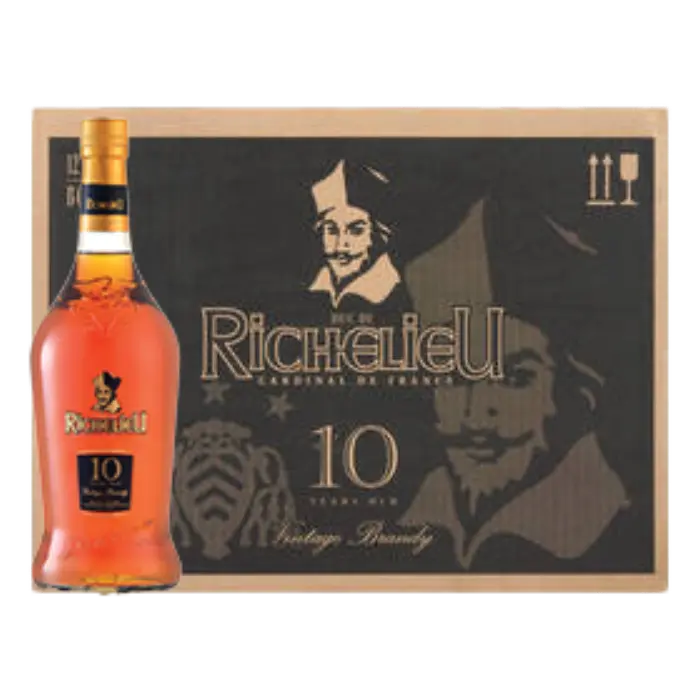 Picture of RICHELIEU BRANDY 10YR 750ML x 12