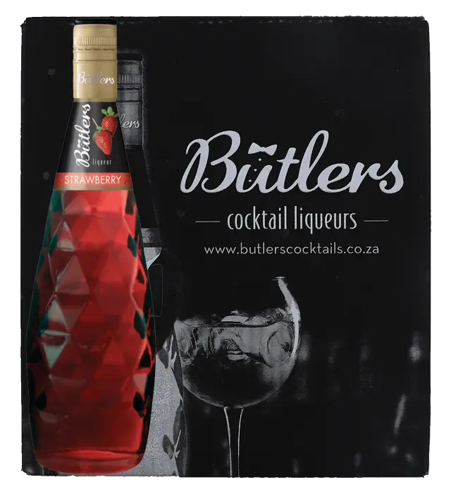 Picture of BUTLERS LIQUEUR  STRAWBERRY 750ML x 6